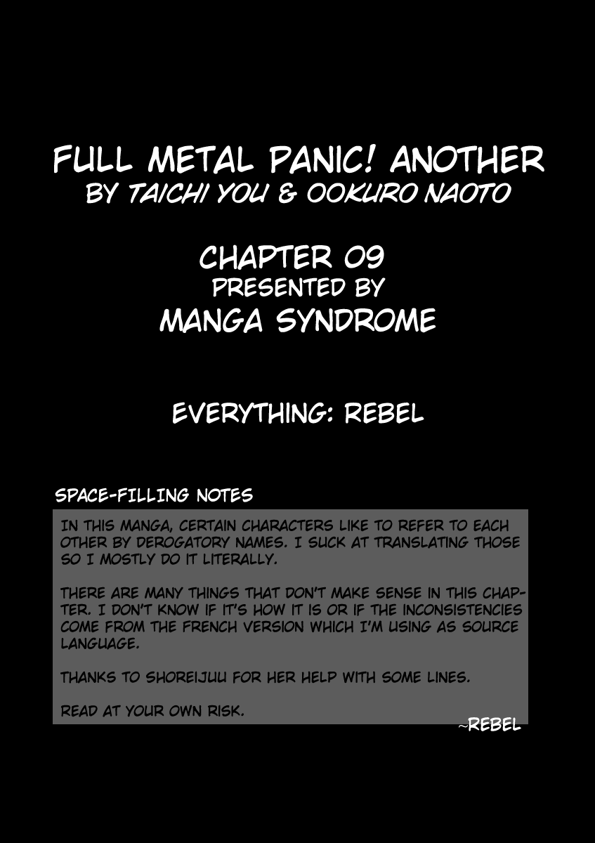 Full Metal Panic! Another - Chapter 9