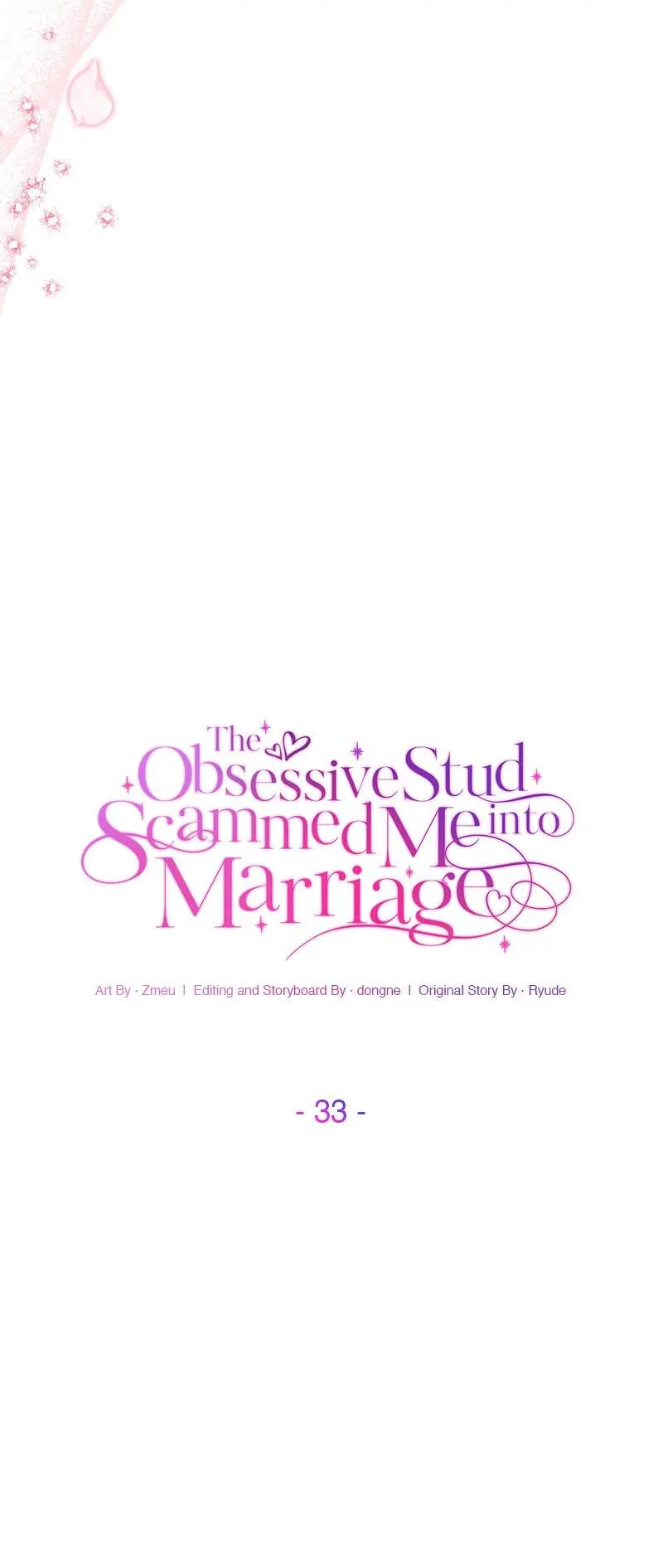 The Obsessive Stud Scammed Me Into Marriage - Chapter 33