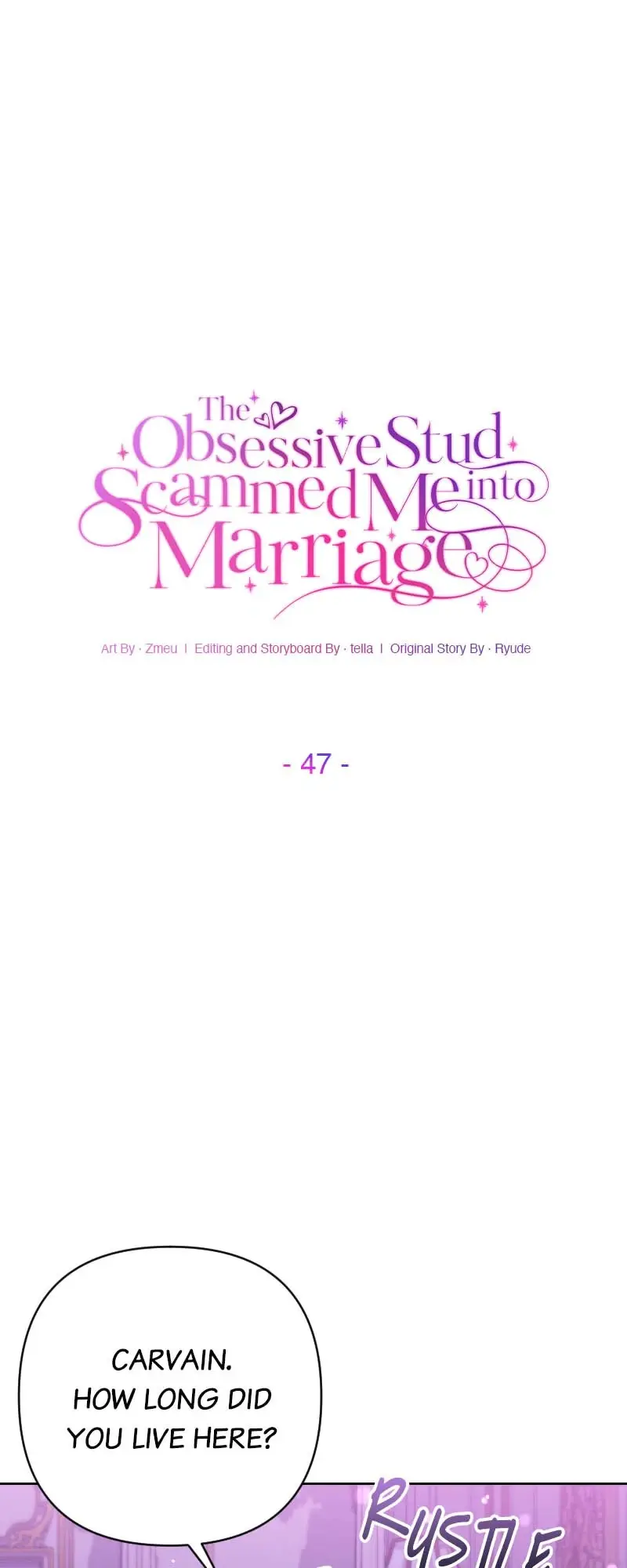 The Obsessive Stud Scammed Me Into Marriage - Chapter 47