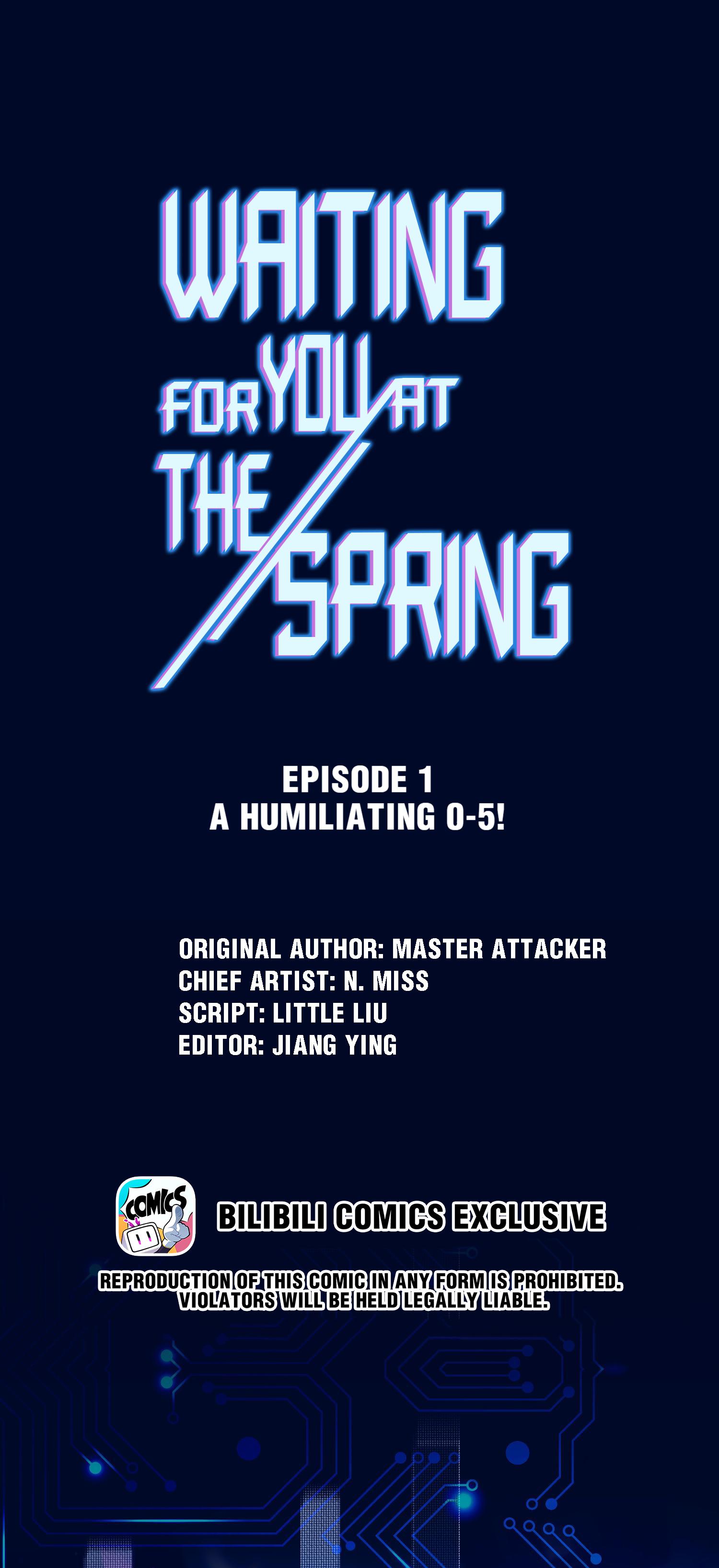 Waiting For You At The Spring - Chapter 1: 0-5, Just Like That?