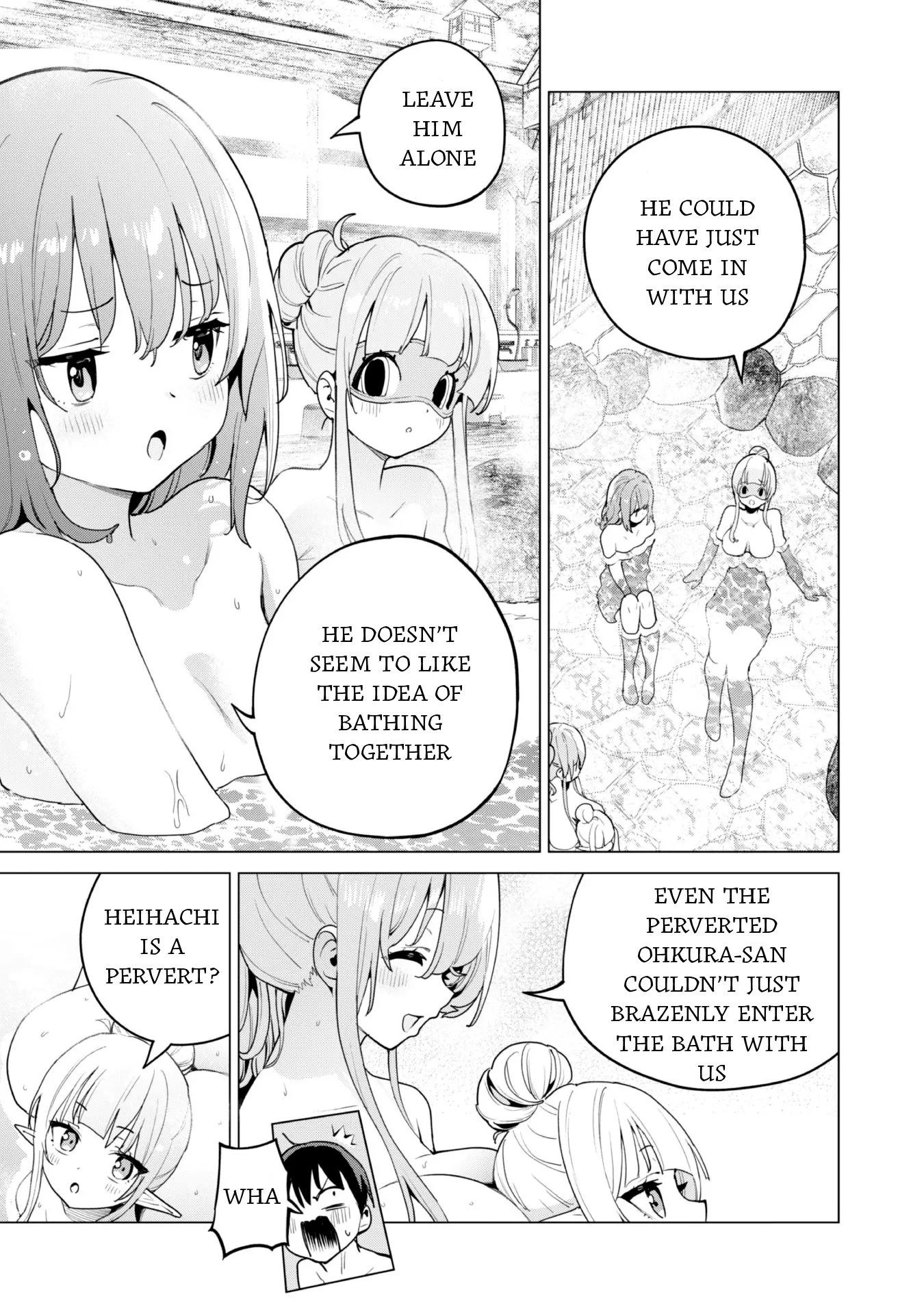 Gacha Wo Mawashite Nakama Wo Fuyasu: Saikyou No Bishoujo Gundan Wo Tsukuriagero - Chapter 64: Healing Bath