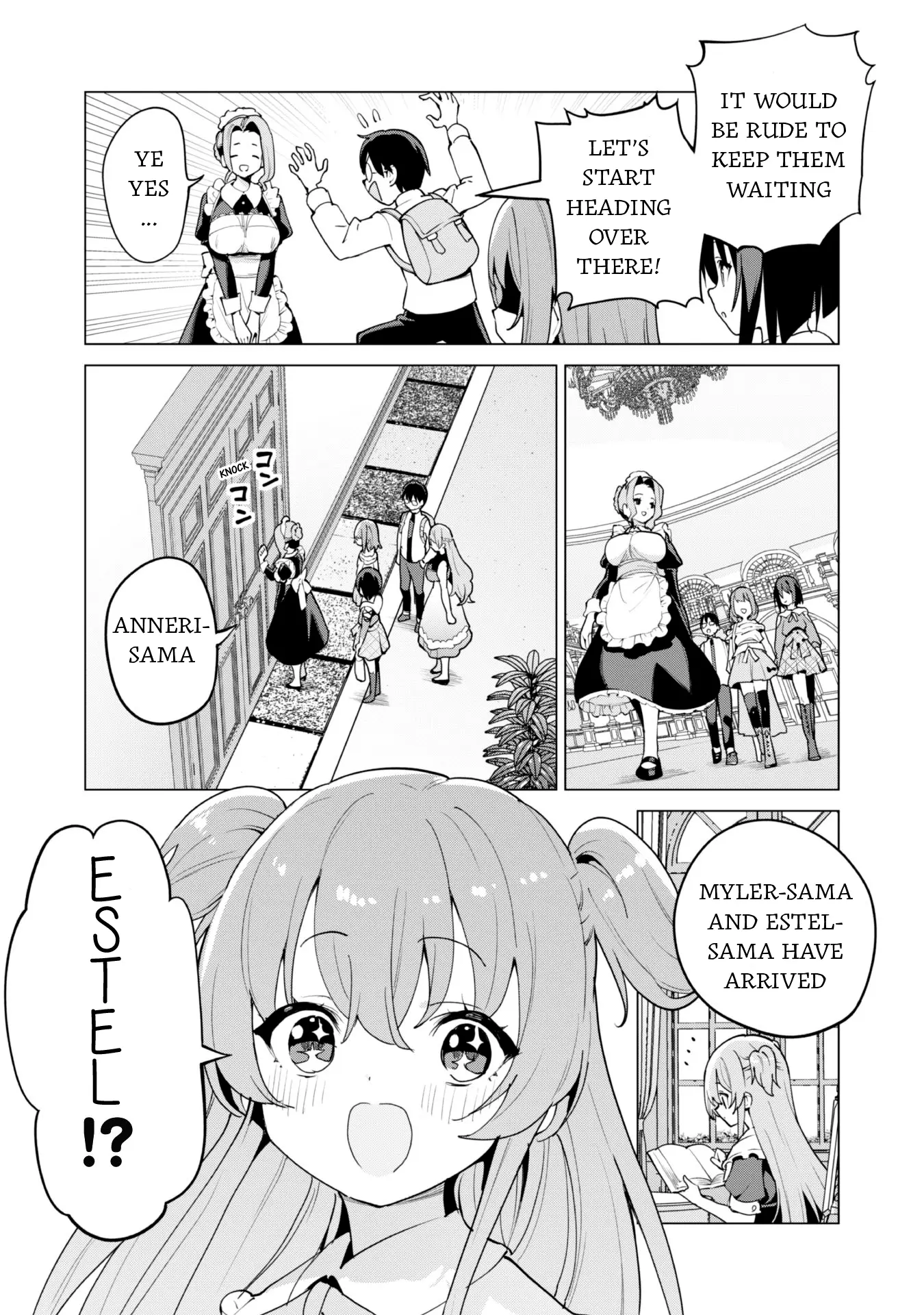 Gacha Wo Mawashite Nakama Wo Fuyasu: Saikyou No Bishoujo Gundan Wo Tsukuriagero - Chapter 65: Estel's First Girls' Party