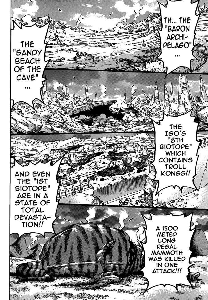 Toriko - Chapter 196 : The Four Beasts Invade!!