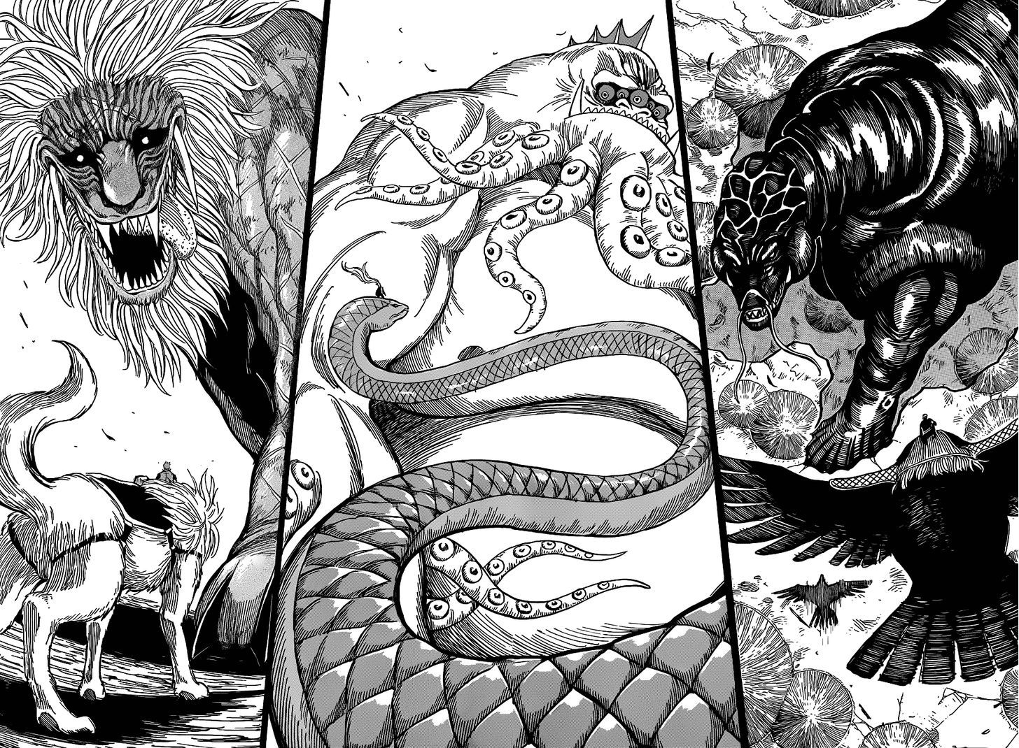 Toriko - Chapter 196 : The Four Beasts Invade!!