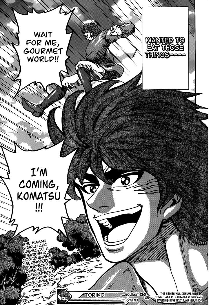 Toriko - Chapter 263 : The World S Greatest Bishokuya!!