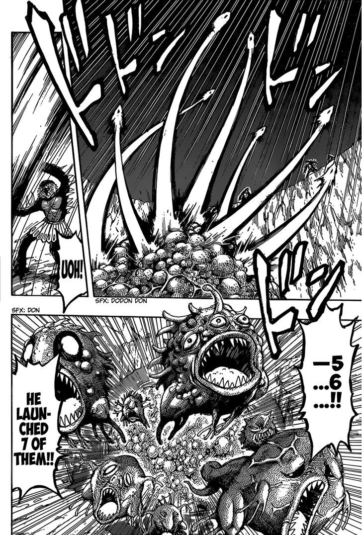 Toriko - Chapter 340 : The Blue Nitro S Goal!!