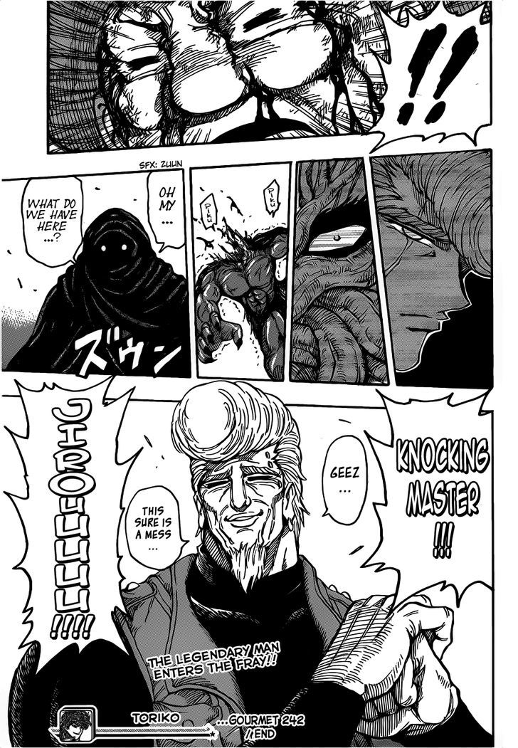 Toriko - Chapter 242 : The Mystery Man, Joa!!