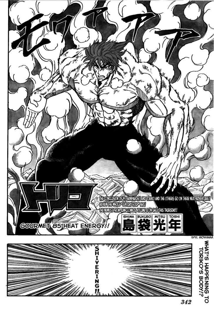 Toriko - Chapter 85 : Heat Energy!!