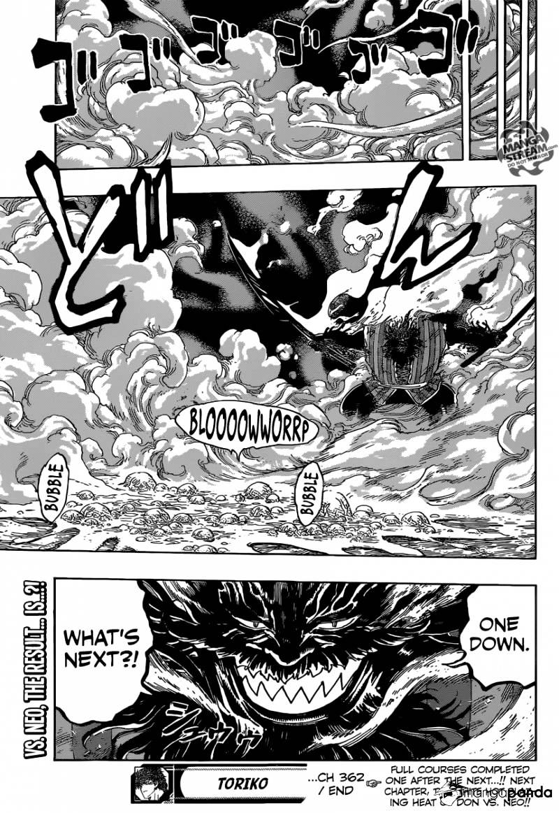 Toriko - Chapter 362 : To The Completion Of The Full Courses!!