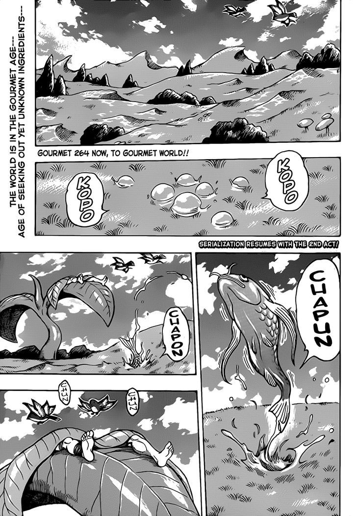 Toriko - Chapter 264 : Now, To Gourmet World!!