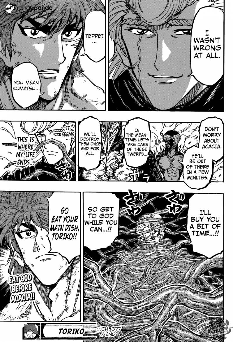 Toriko - Chapter 377 : Battle Of The Kings