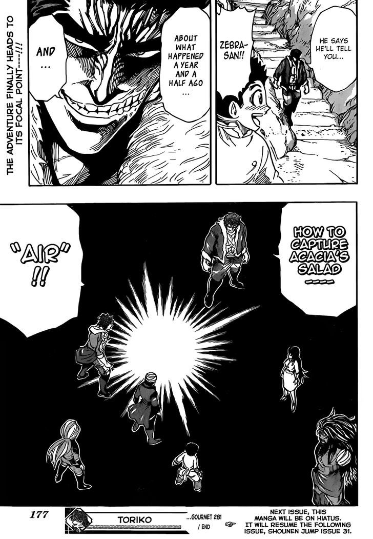 Toriko - Chapter 281 : The Daruma Hermit!!