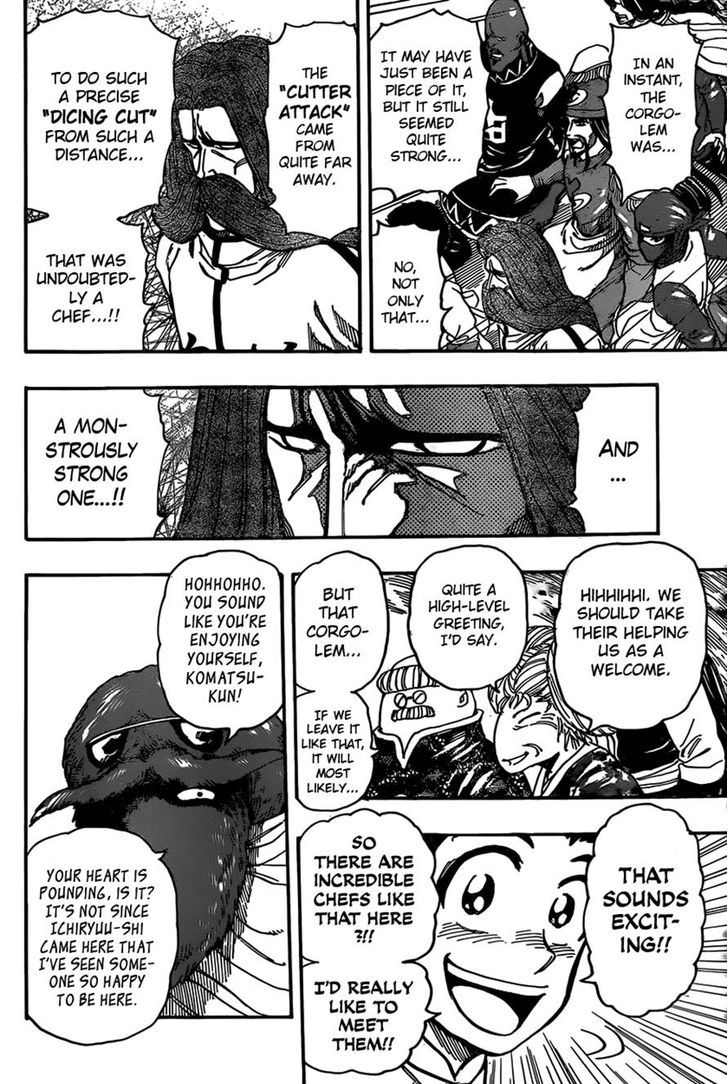 Toriko - Chapter 329 : Thrilled Chefs!!