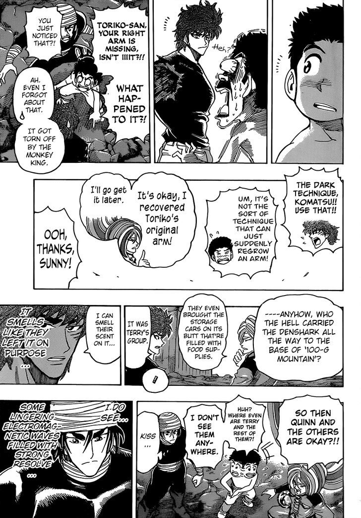 Toriko - Chapter 319 : Everyone Going Down The Mountains Together!!