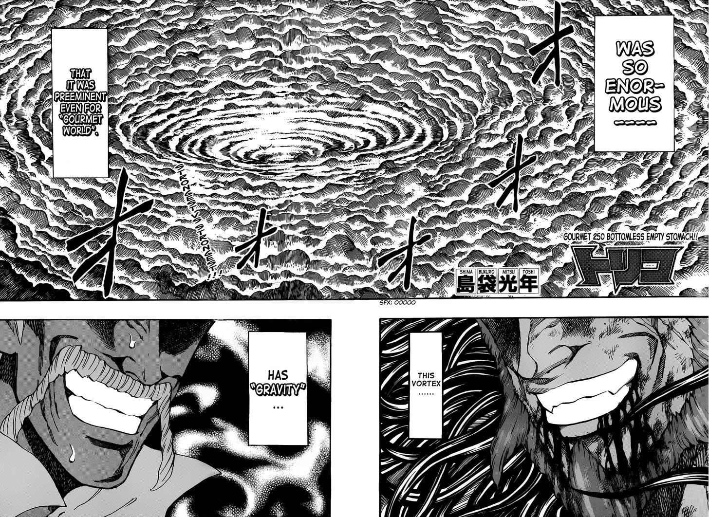 Toriko - Chapter 250 : Bottomless Empty Stomach!!