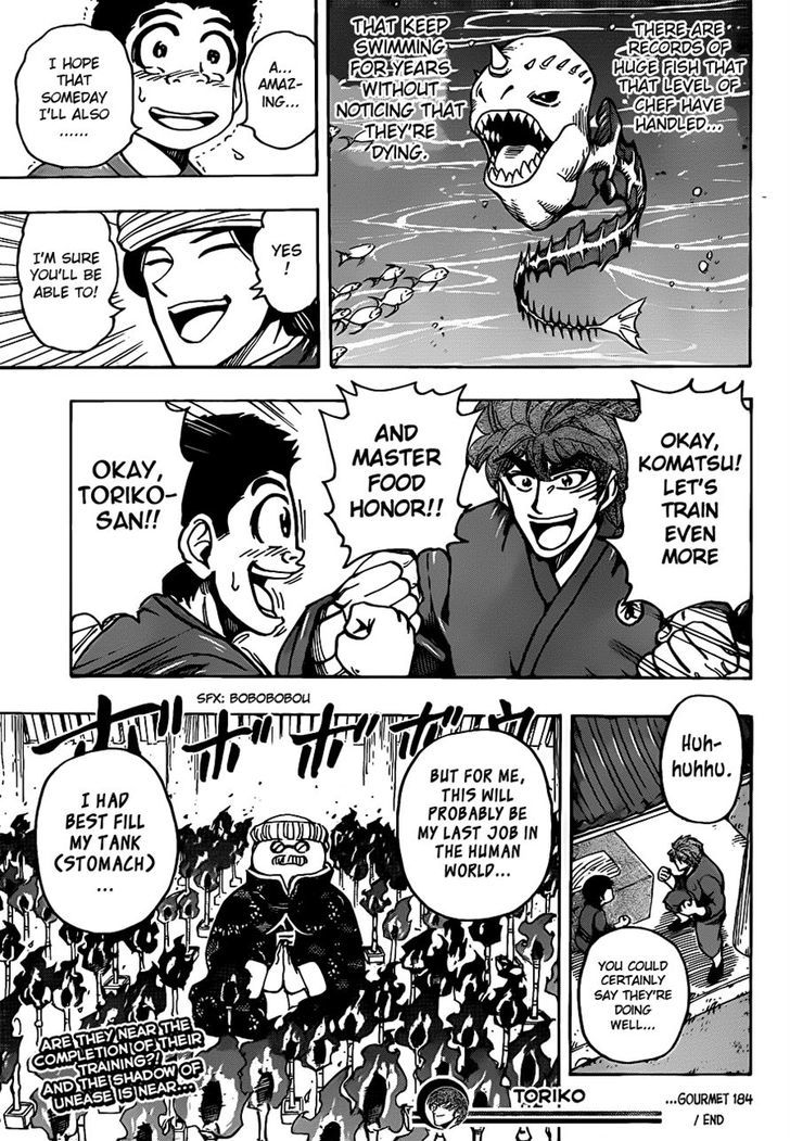 Toriko - Chapter 184 : Shokurin Temple Training