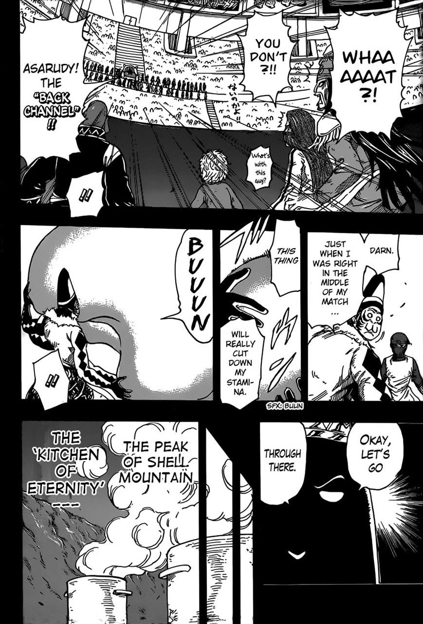 Toriko - Chapter 344 : To The Back World!!