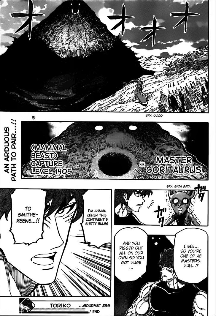 Toriko - Chapter 299 : A Revolt Against Tyranny!!