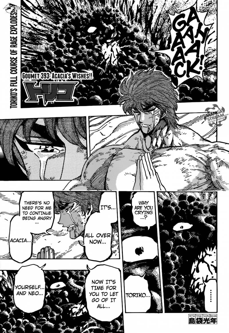 Toriko - Chapter 393 : Accacia S Wishes