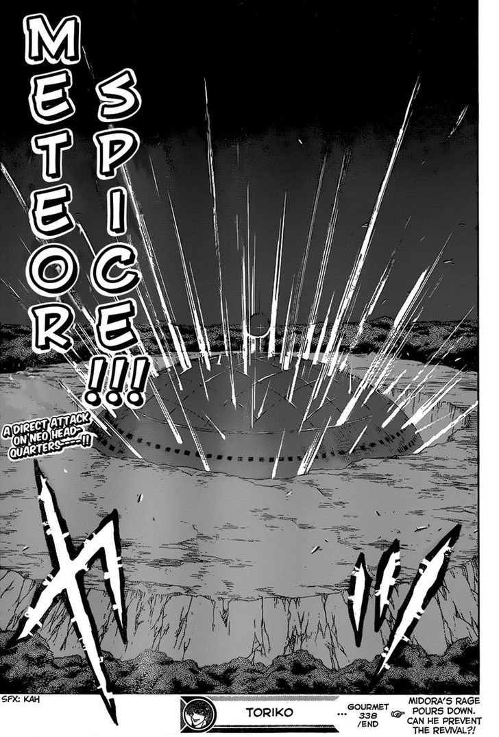 Toriko - Chapter 338 : Joa Vs Midora!!