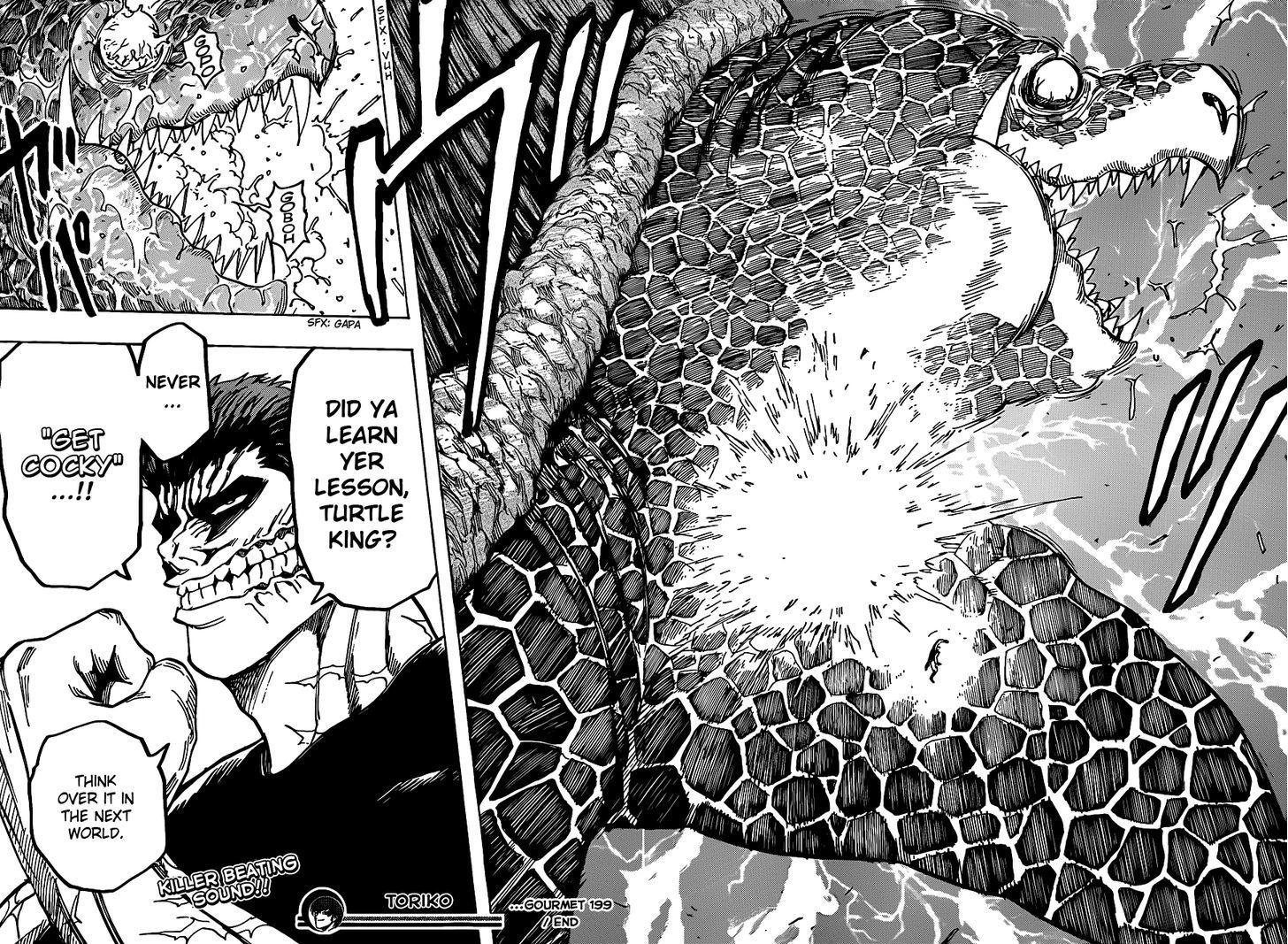 Toriko - Chapter 199 : Four Conclusions!!