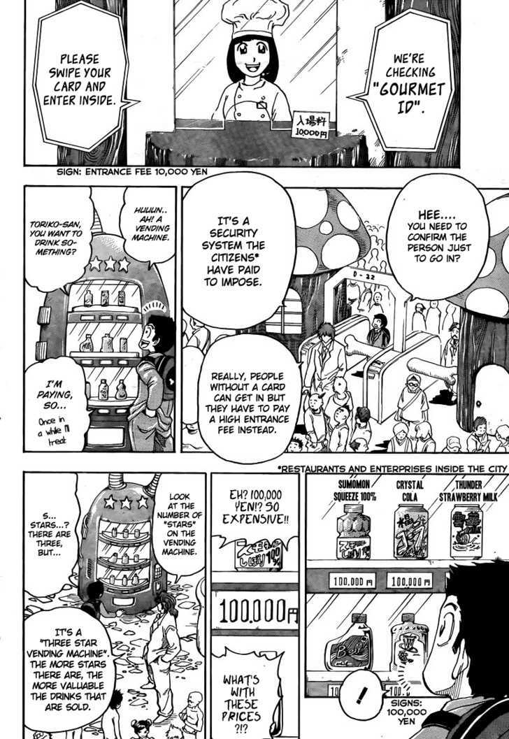 Toriko - Chapter 64 : The Full Stomach Metropolis "Gourmet Town"!!