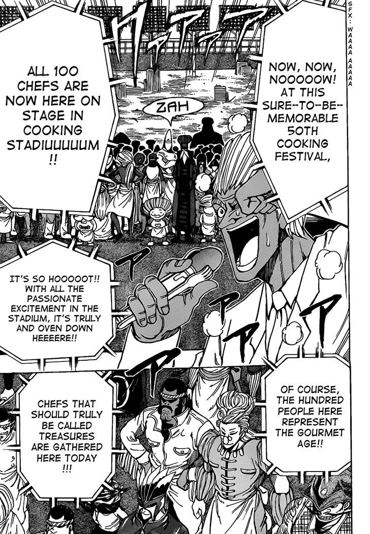 Toriko - Chapter 213 : The Preliminaries Start!!