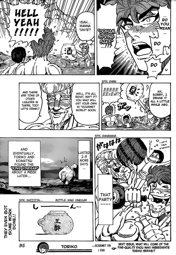 Toriko - Chapter 176 : King Vinegar!!