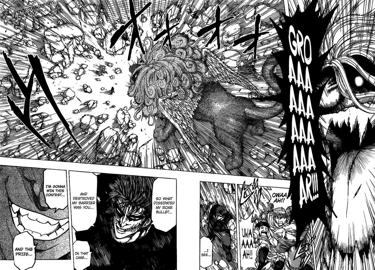 Toriko - Chapter 136 : Vs. Salamander Sphinx