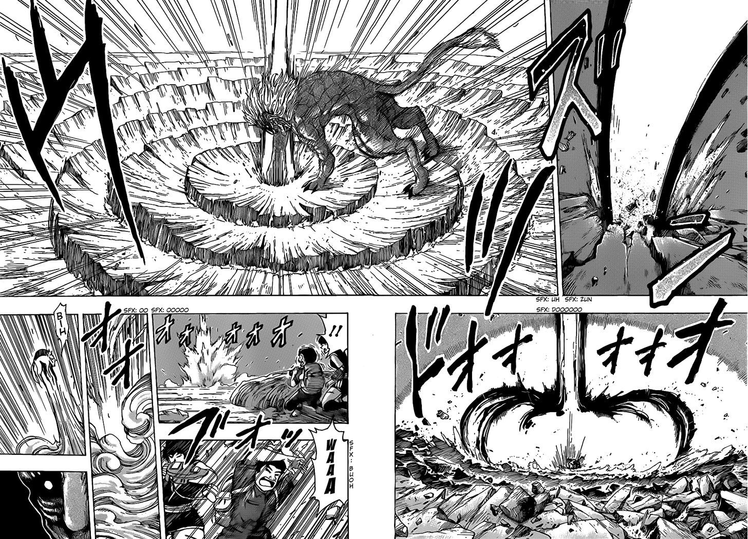 Toriko - Chapter 197 : 4 Vs. 4!!