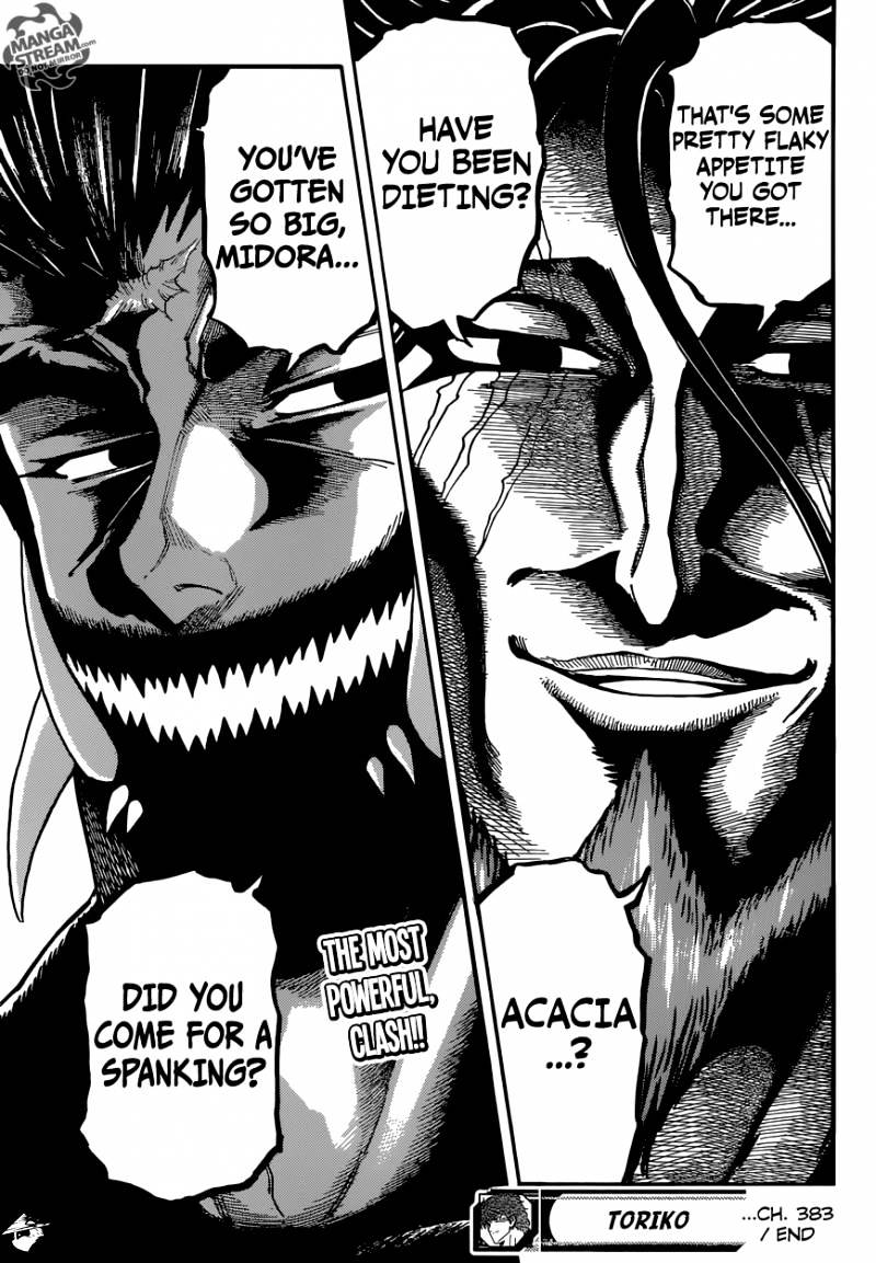 Toriko - Chapter 383 : Toriko And Stajun!!