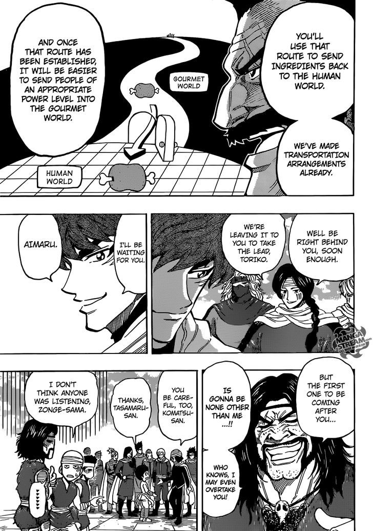 Toriko - Chapter 272 : To The Place Of Awaiting Dreams!!