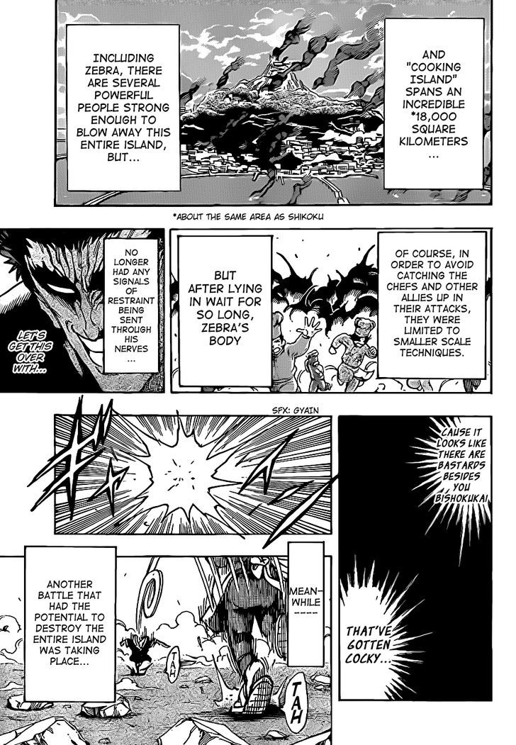 Toriko - Chapter 231 : Zebra Counterattacks!!