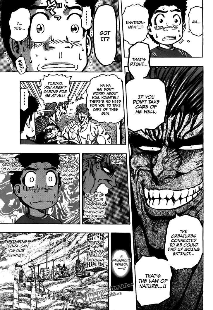 Toriko - Chapter 129 : Zebra S Sins!!