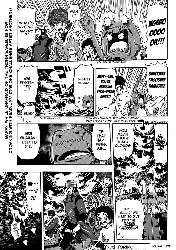 Toriko - Chapter 277 : Messenger From Bewitching Food World!!