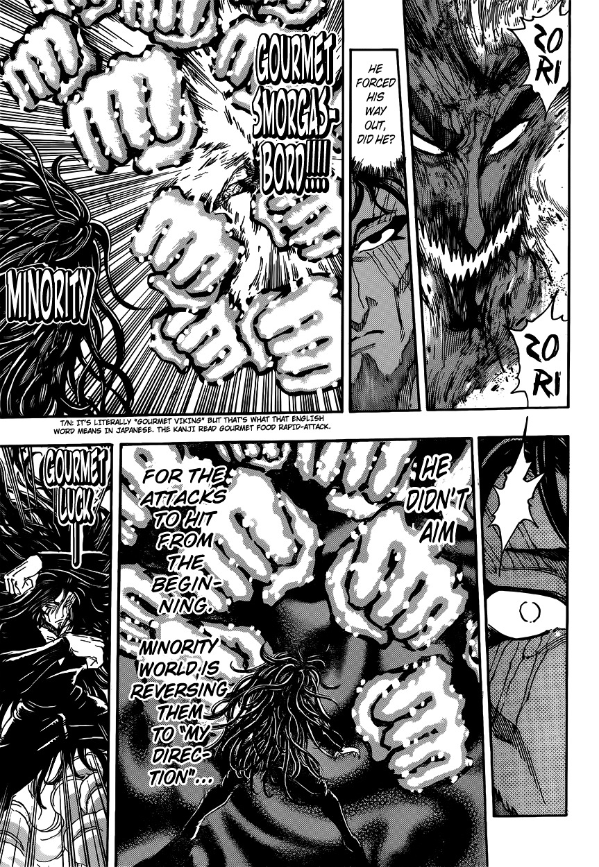 Toriko - Chapter 386 : The Most Fiendish Enemy, Acacia!!