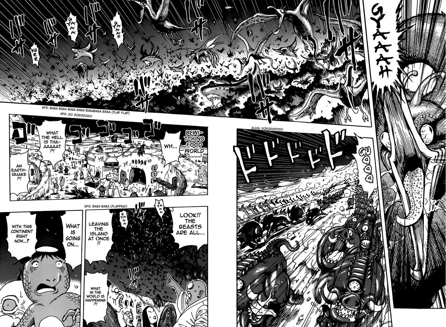 Toriko - Chapter 287 : Slow Rain And Food King Air!!