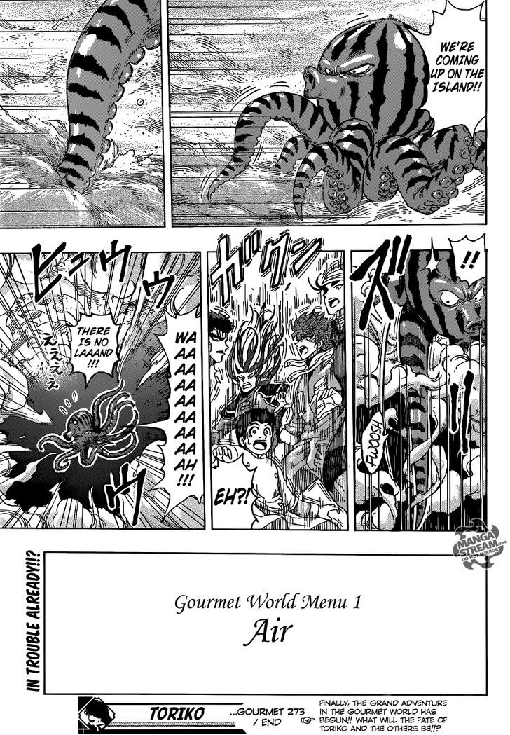 Toriko - Chapter 273 : The Harbor Of Evil Spirits!!