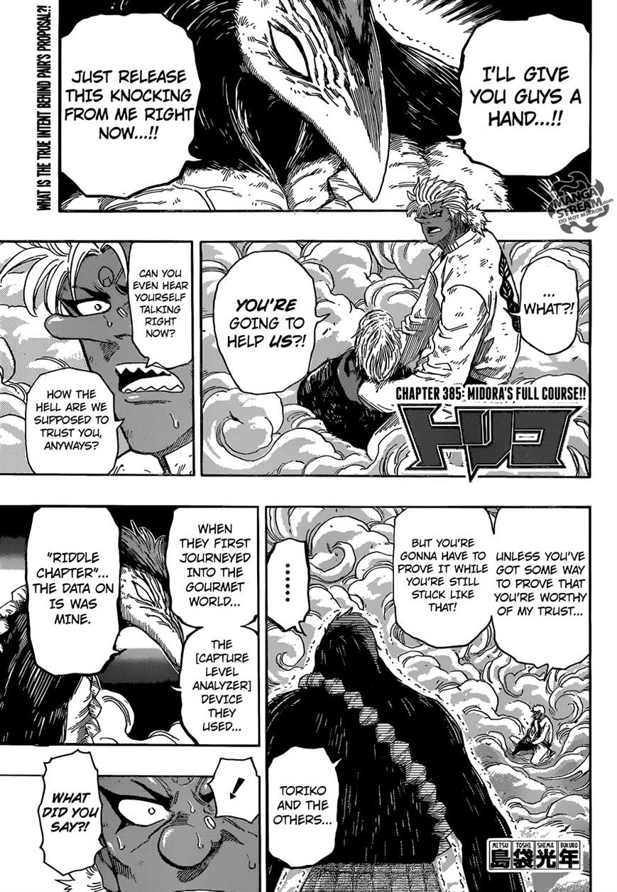 Toriko - Chapter 385