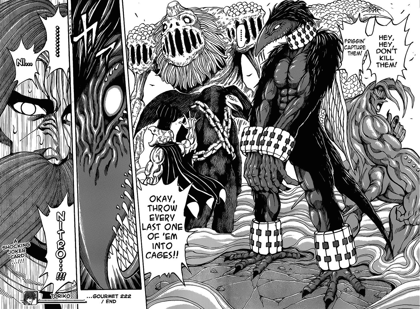 Toriko - Chapter 222 : Catastrophic Joker Card!!