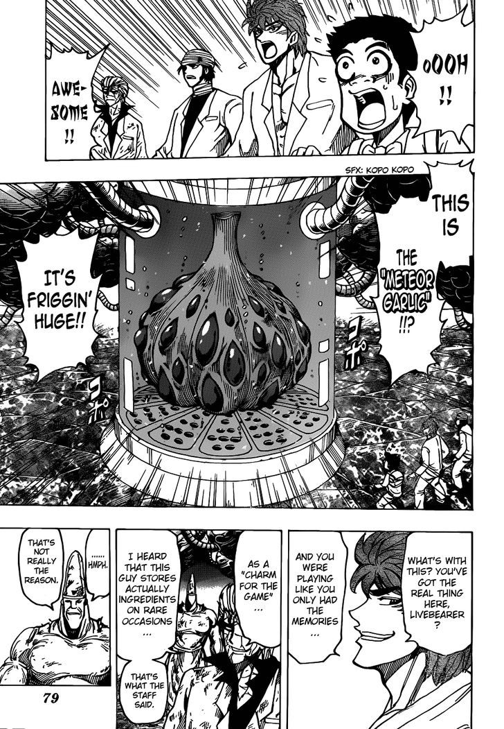 Toriko - Chapter 170 : Meteor Garlic, The Actual Food!!