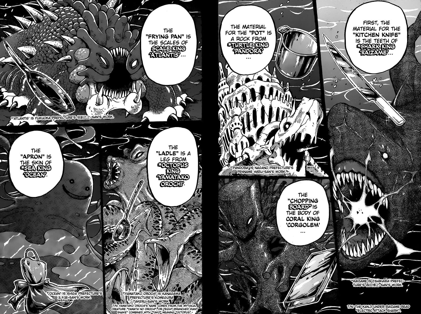 Toriko - Chapter 346 : To The Golden Cookware!!