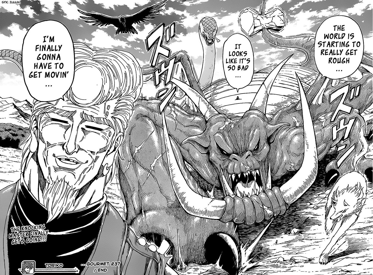 Toriko - Chapter 237 : Scorching Battle!!