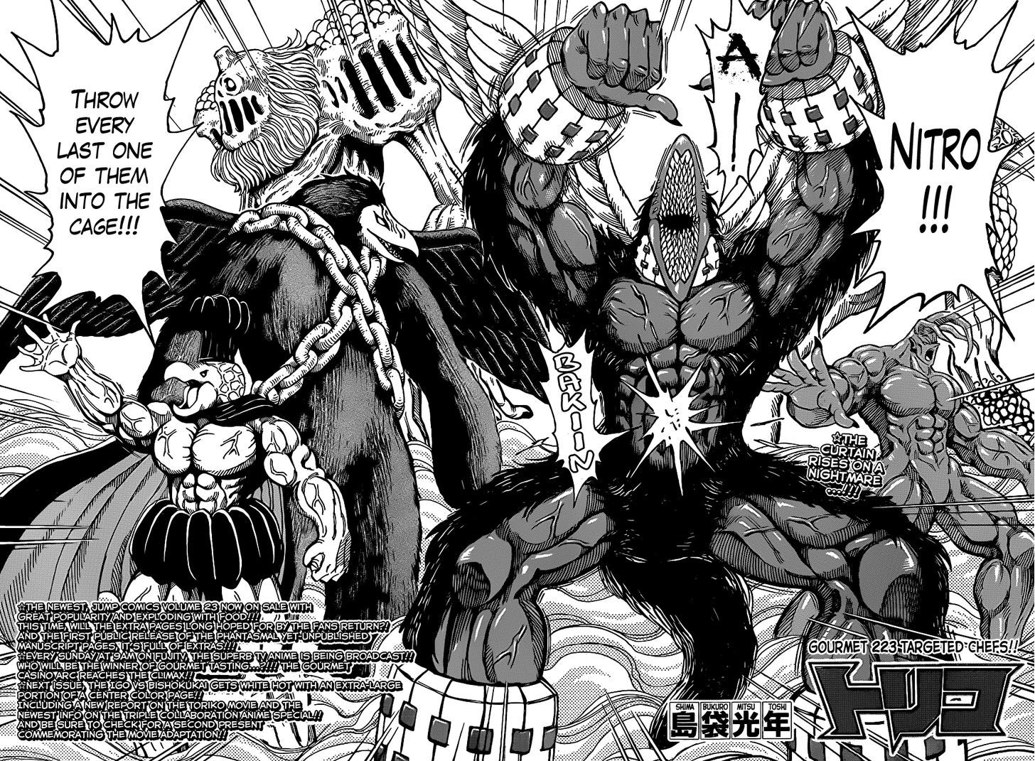 Toriko - Chapter 223 : Targeted Chefs!!