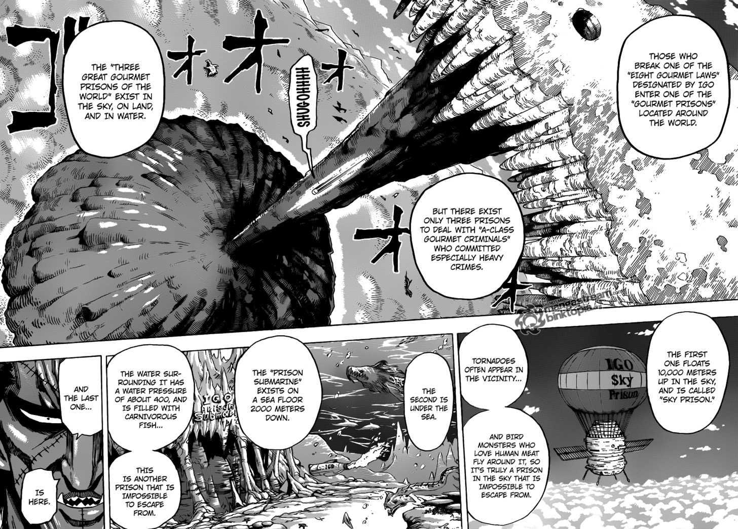 Toriko - Chapter 126 : Honey Prison!!