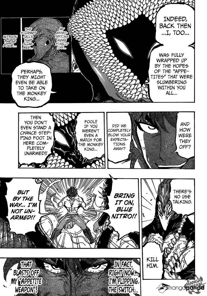 Toriko - Chapter 374 : Bitting And Bitting Back