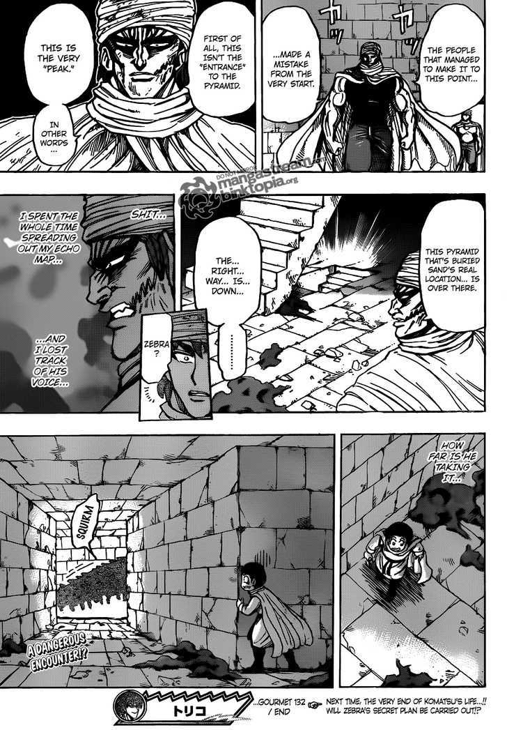 Toriko - Chapter 132 : Gourmet Pyramid!!