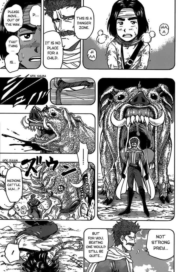 Toriko - Chapter 334 : 1-Millimeter Yuda!!