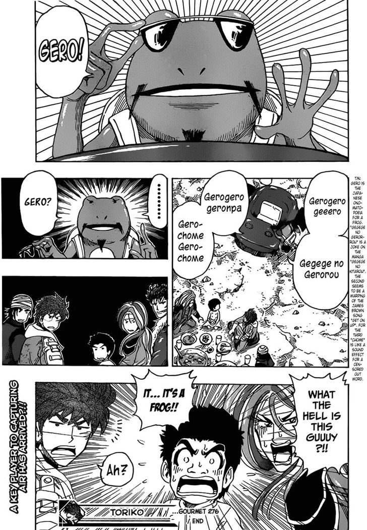 Toriko - Chapter 276 : True Worth Of The Year And A Half!!