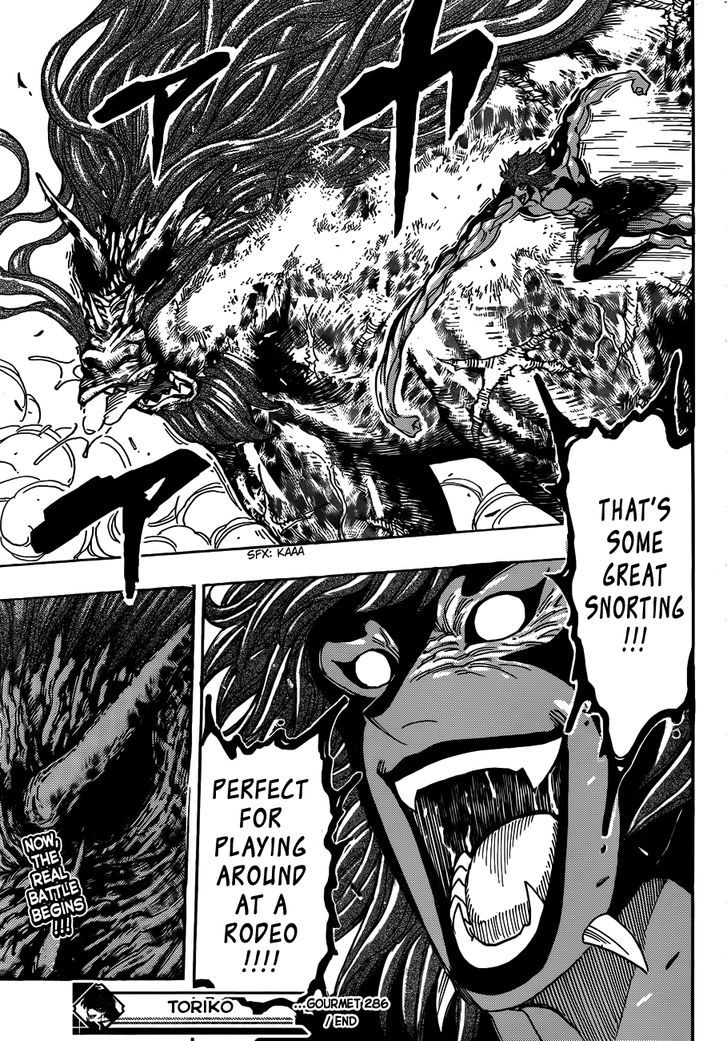 Toriko - Chapter 286 : "Blue S" Awakening!!